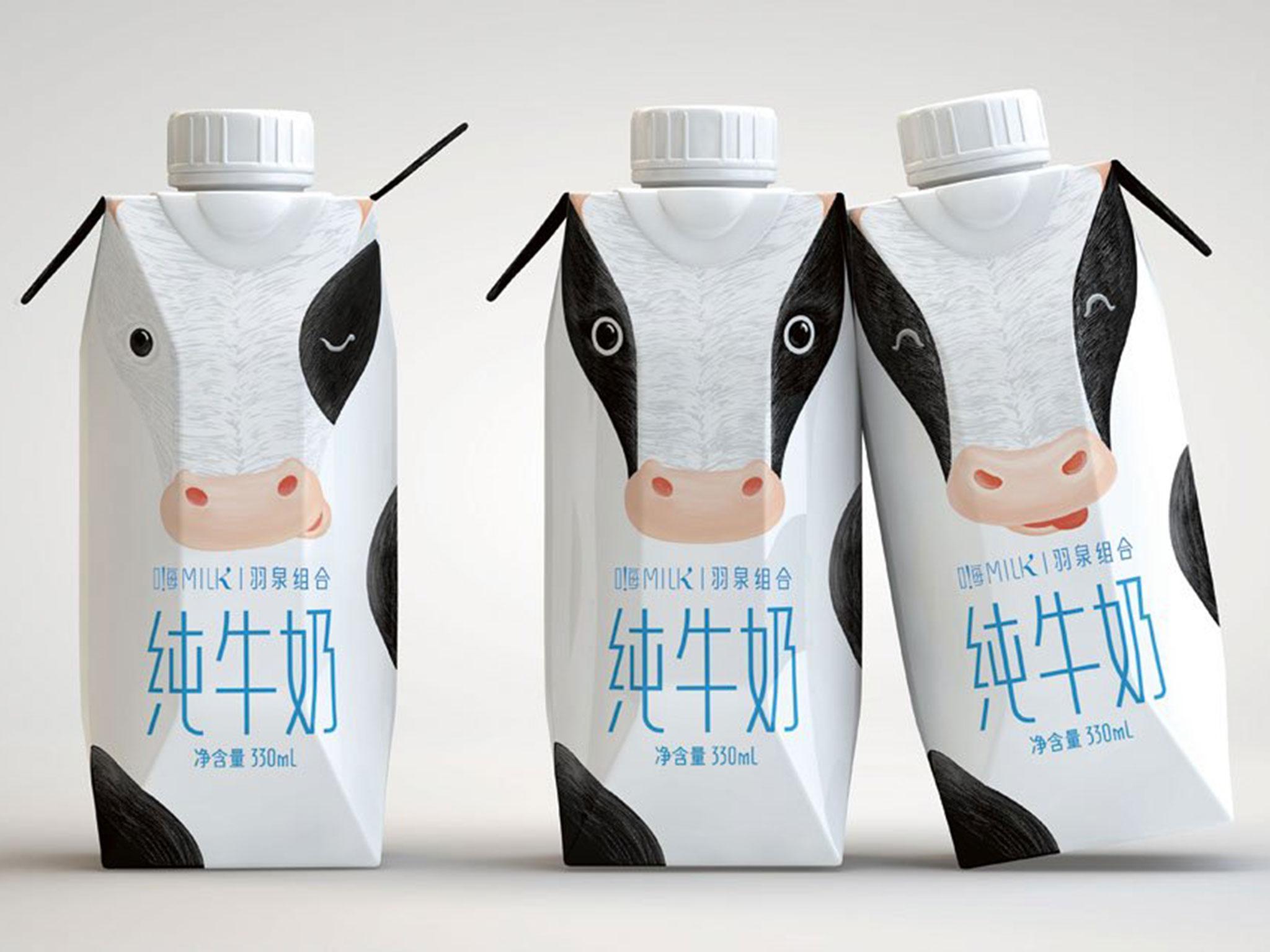 Mengniu Hi!Milk by L3 Branding Experience in China. Gold Pentawards winner