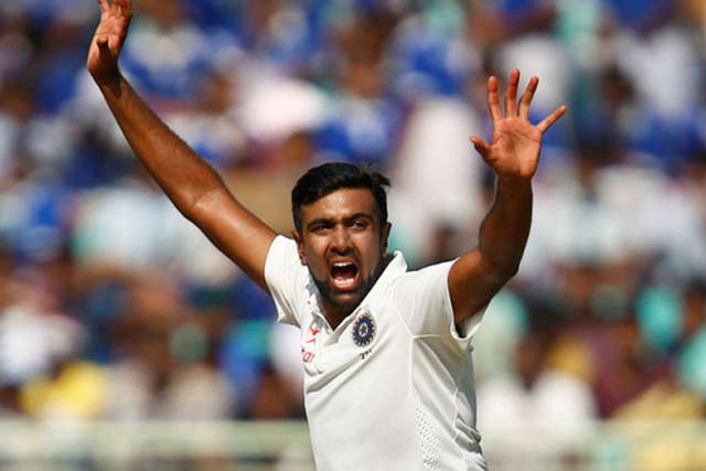 Ashwin took five for 67 in England's first innings