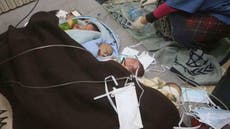 Premature babies in Aleppo removed from incubators after air strikes