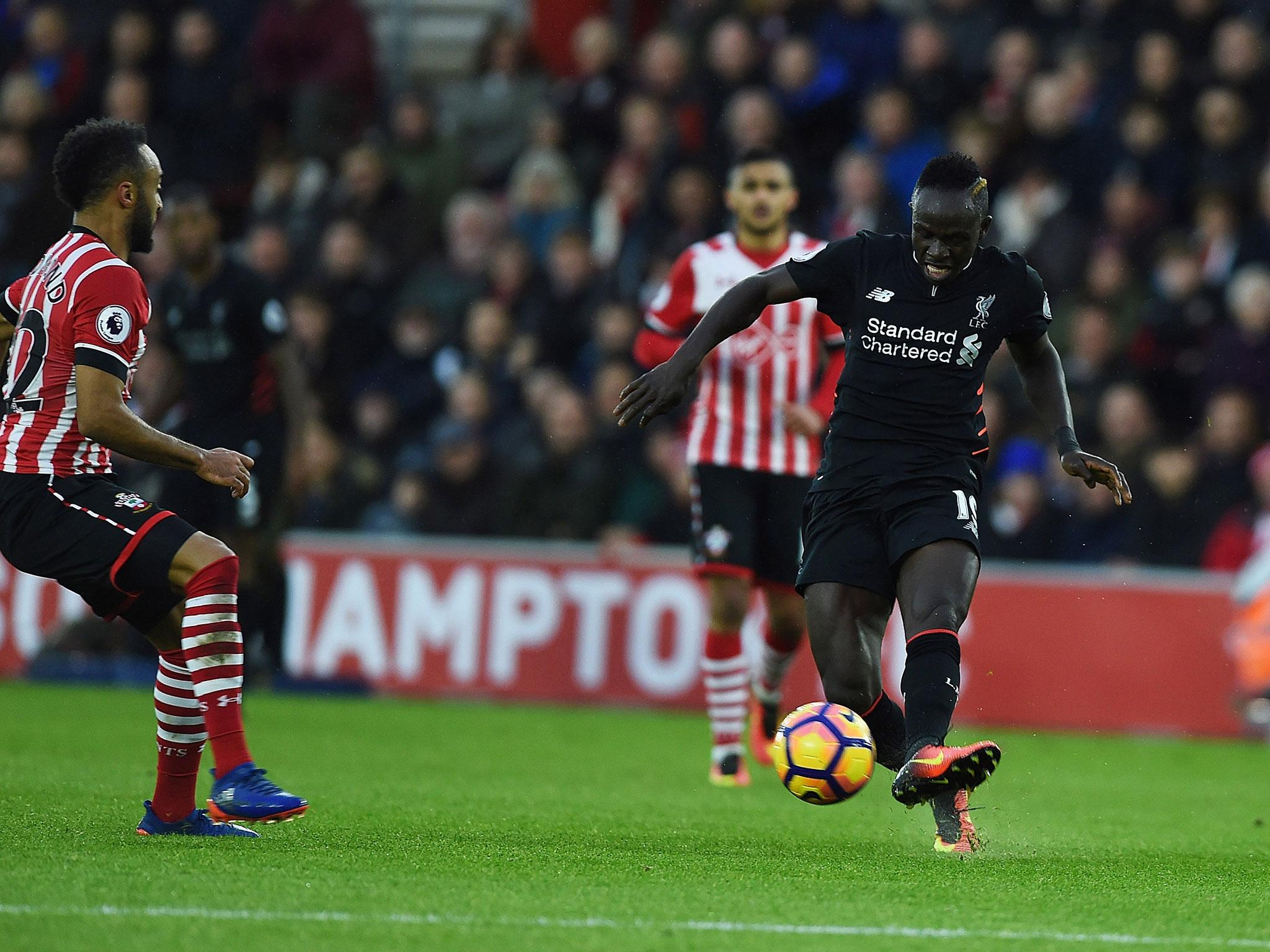 Mane couldn't lead Liverpool to victory over his former side on the south coast