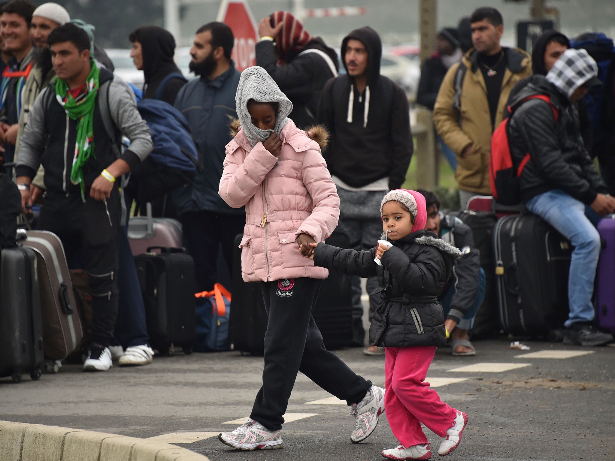 Up to 400 unaccompanied minors are reportedly arriving in Calais each week