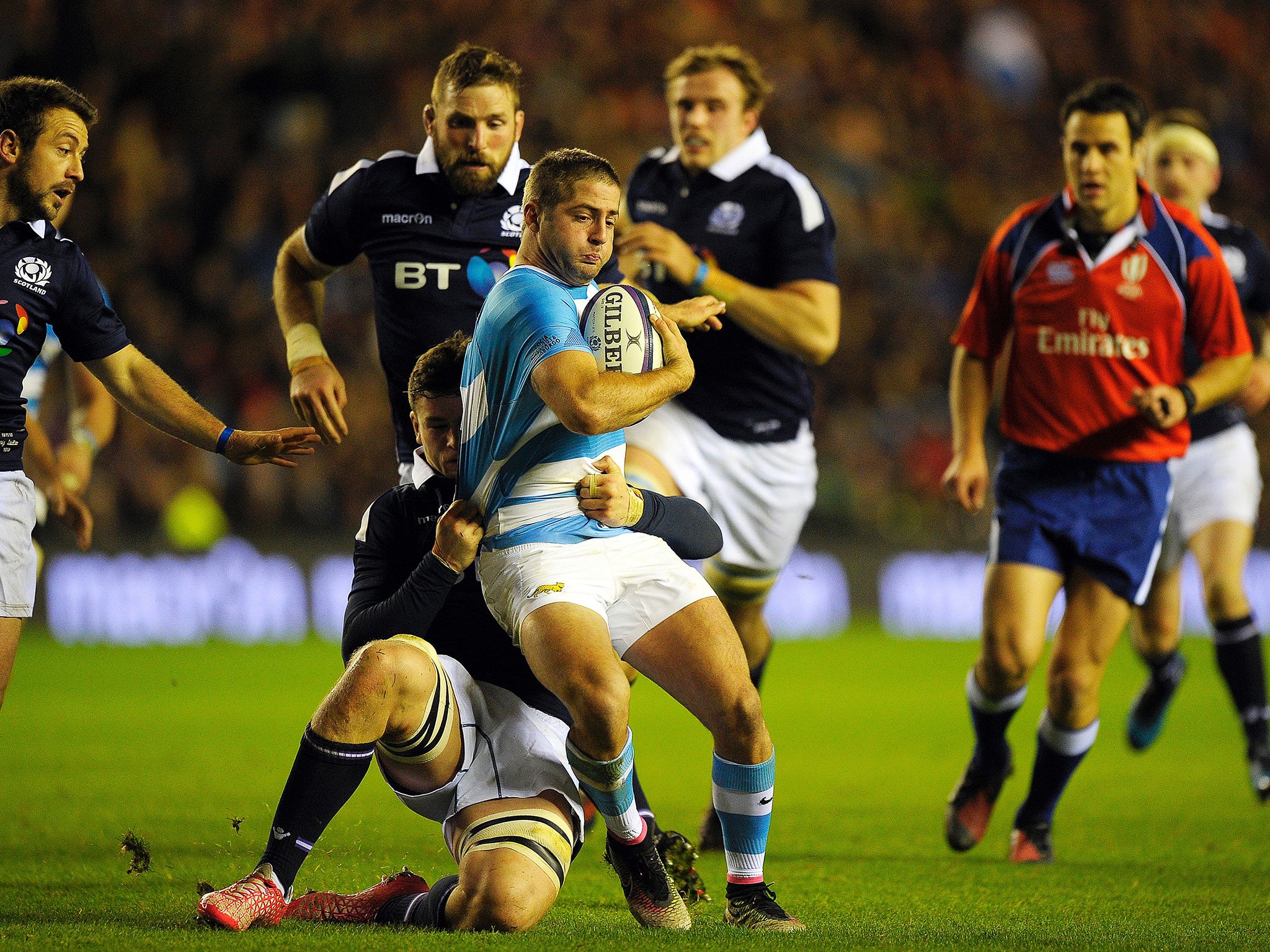 The Dark Blues edged a tight and scrappy affair at Murrayfield