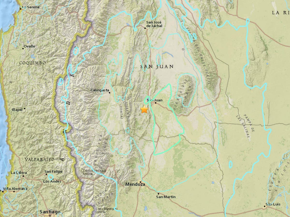 6.4 Magnitude Earthquake Hits Argentina 