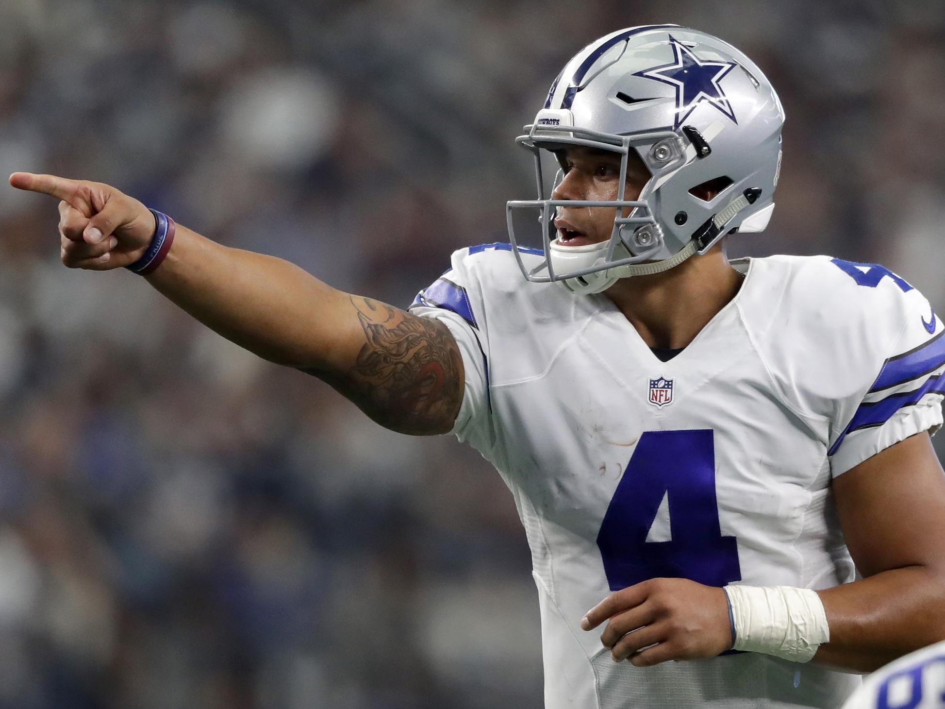 Dak Prescott shared the message with his Instagram followers on Wednesday