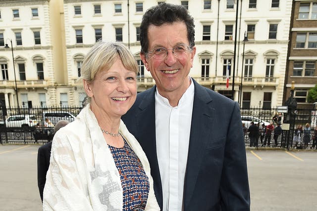 Antony Gormley and his wife Vicken Parsons are both artists but her career took a backseat out of necessity when they had three children 