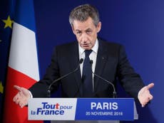 Sarkozy tells French voters 'not to take the path of extremes'