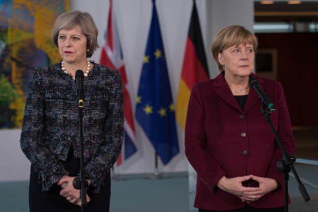 The survey indicates Angela Merkel has a mandate to drive a hard bargain with the UK