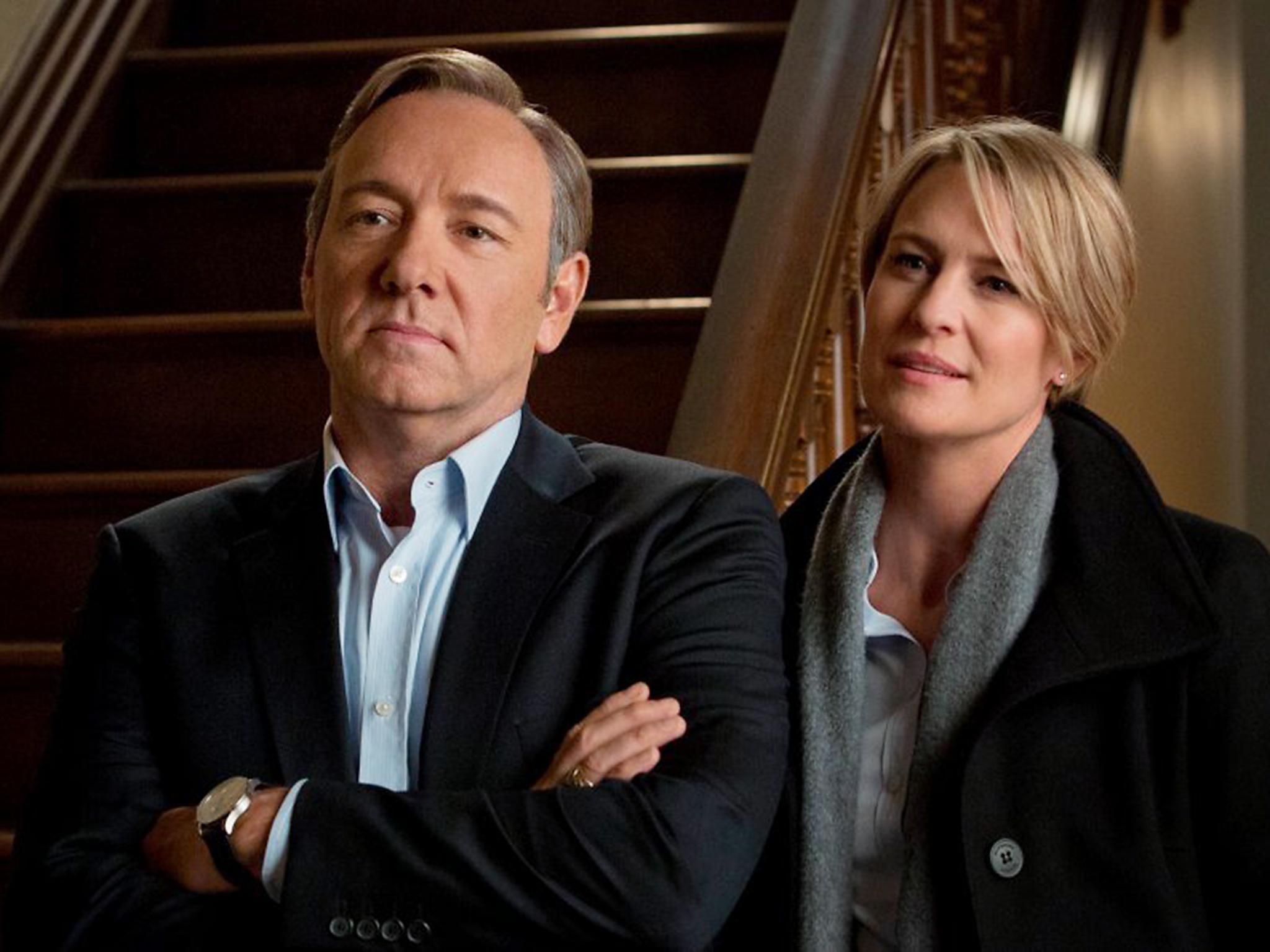 US political drama faces challenges after Trump was elected including Netflix's 'House of Cards', starring Kevin Spacey and Robin Wright