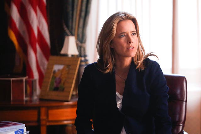 Actress Tea Leoni stars as US Secretary of State Elizabeth McCord in the offending series