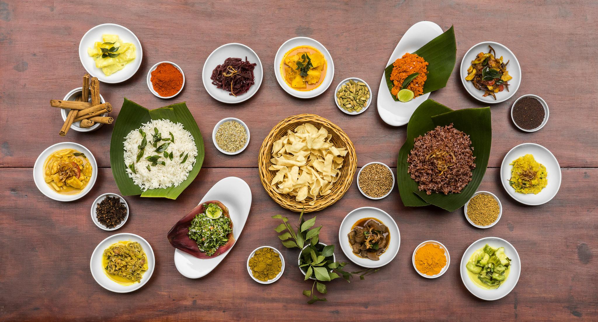 Sri Lanka's rainbow cuisine, coloured with an exotic array of spices