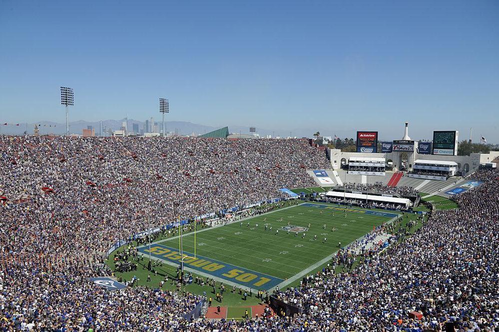 The LA Rams' stadium