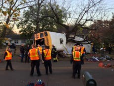 Driver arrested after Chattanooga bus crash kills six children