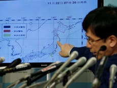 Tsunami waves observed after 7.4 quake in disaster-hit Fukushima