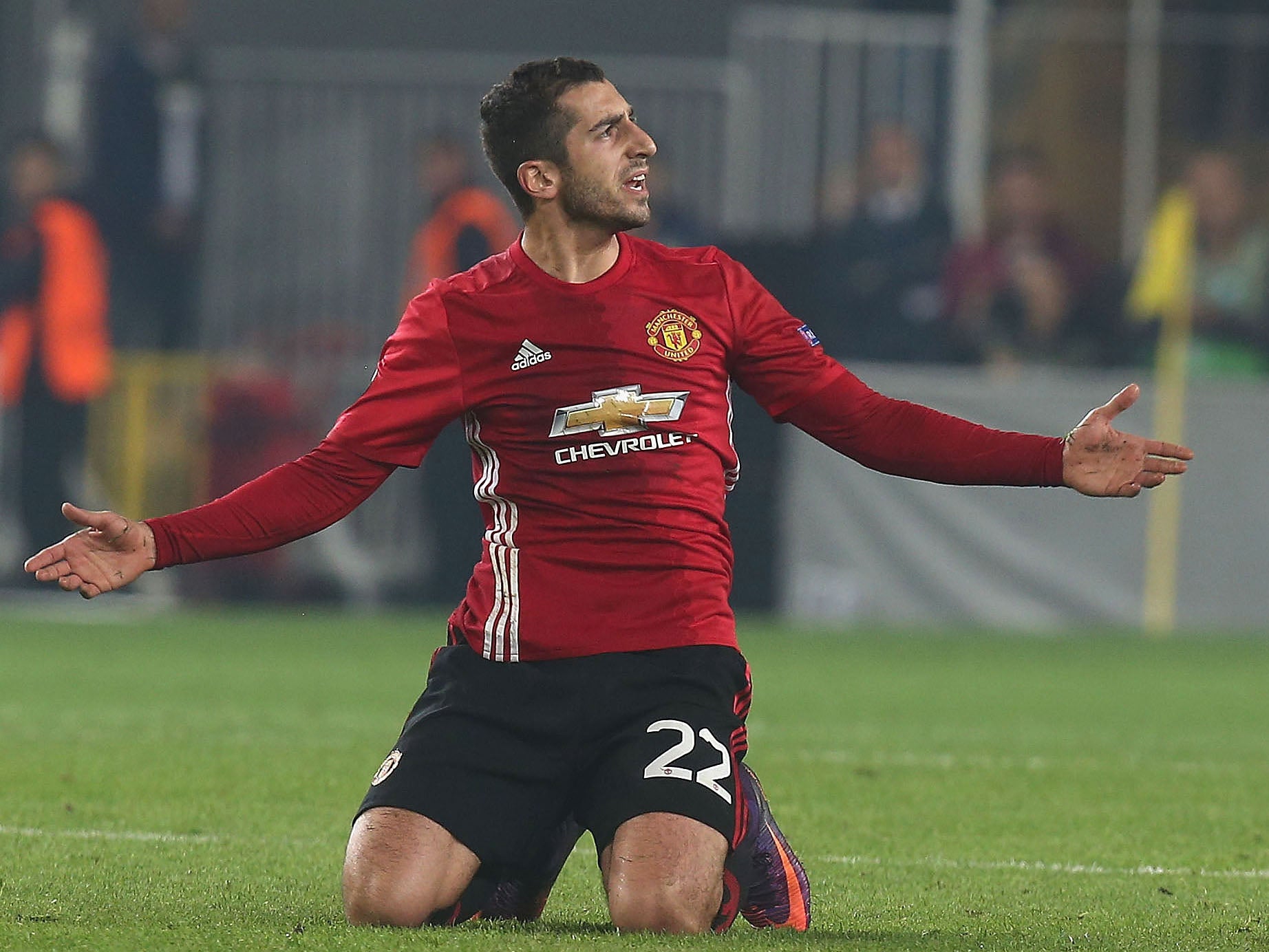 Mkhitaryan has not featured in the league since early September