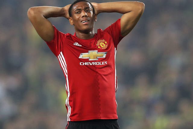 Anthony Martial faces an uncertain future at United
