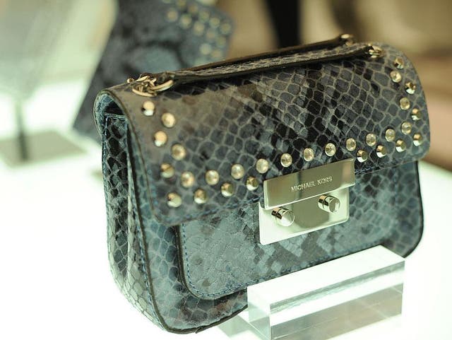 Michael Kors’ success is in part due to the popularity of its small leather items