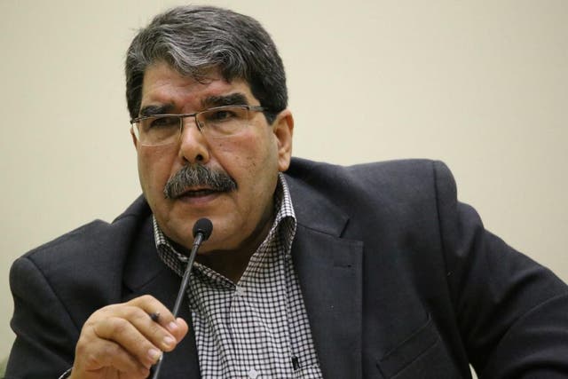 Salih Muslim Mohammed has been co-chair of the Syrian Kurdish Democratic Union Party (PYD) headquartered in the self-declared autonomous city of Rojava in northern Syria since 2010