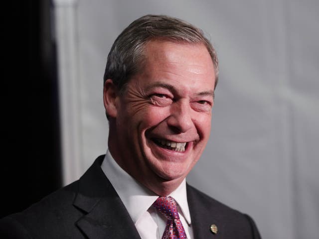 Mr Farage became the first British politician to meet Mr Trump after he became President-elect