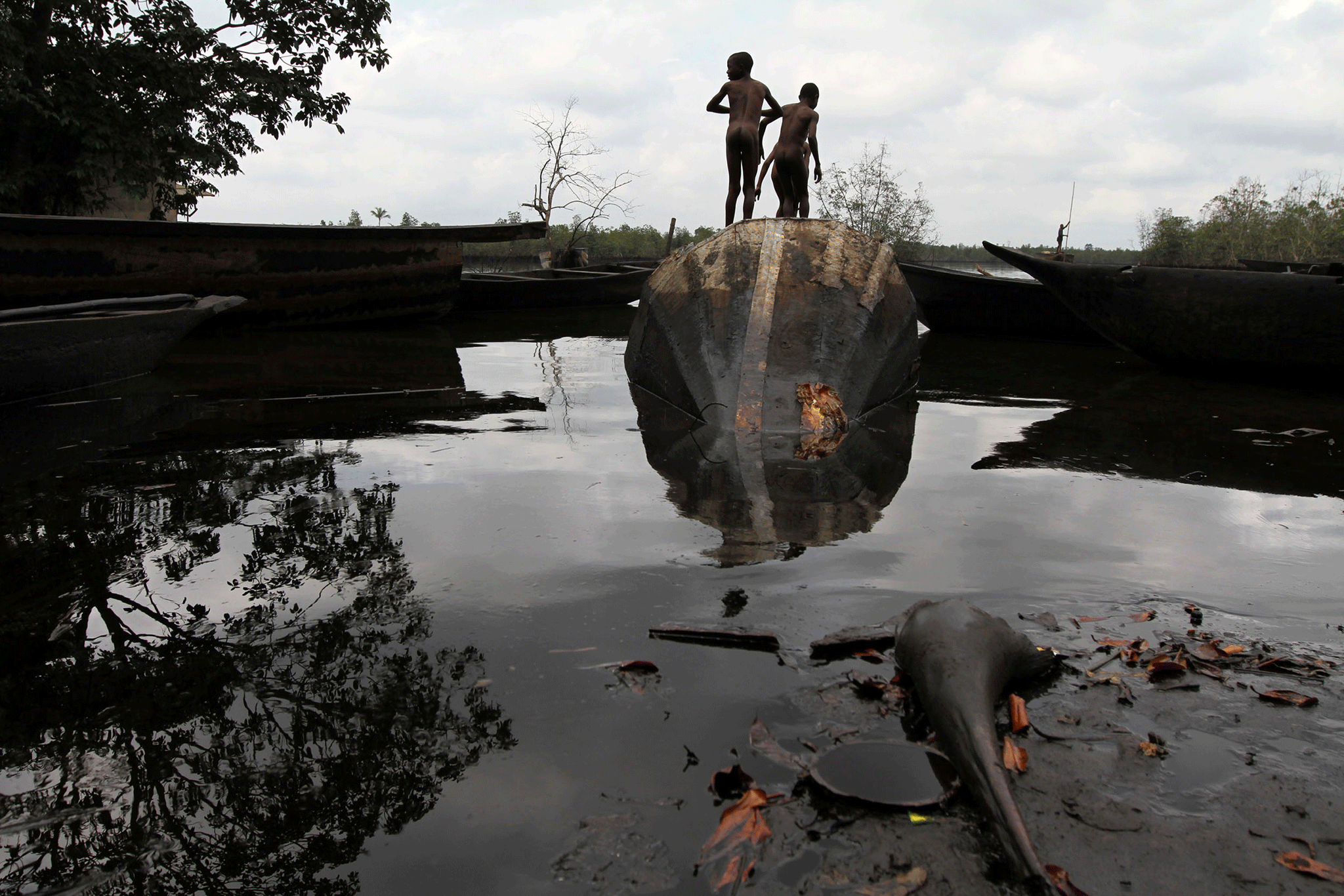 The hangings by a military court followed a peaceful uprising by 300,000 protesting against widespread environmental damage to the Niger Delta region caused by oil extraction