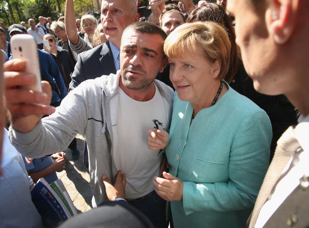 Chancellor Angela Merkel adopted an open-door policy towards the refugee wave in 2015