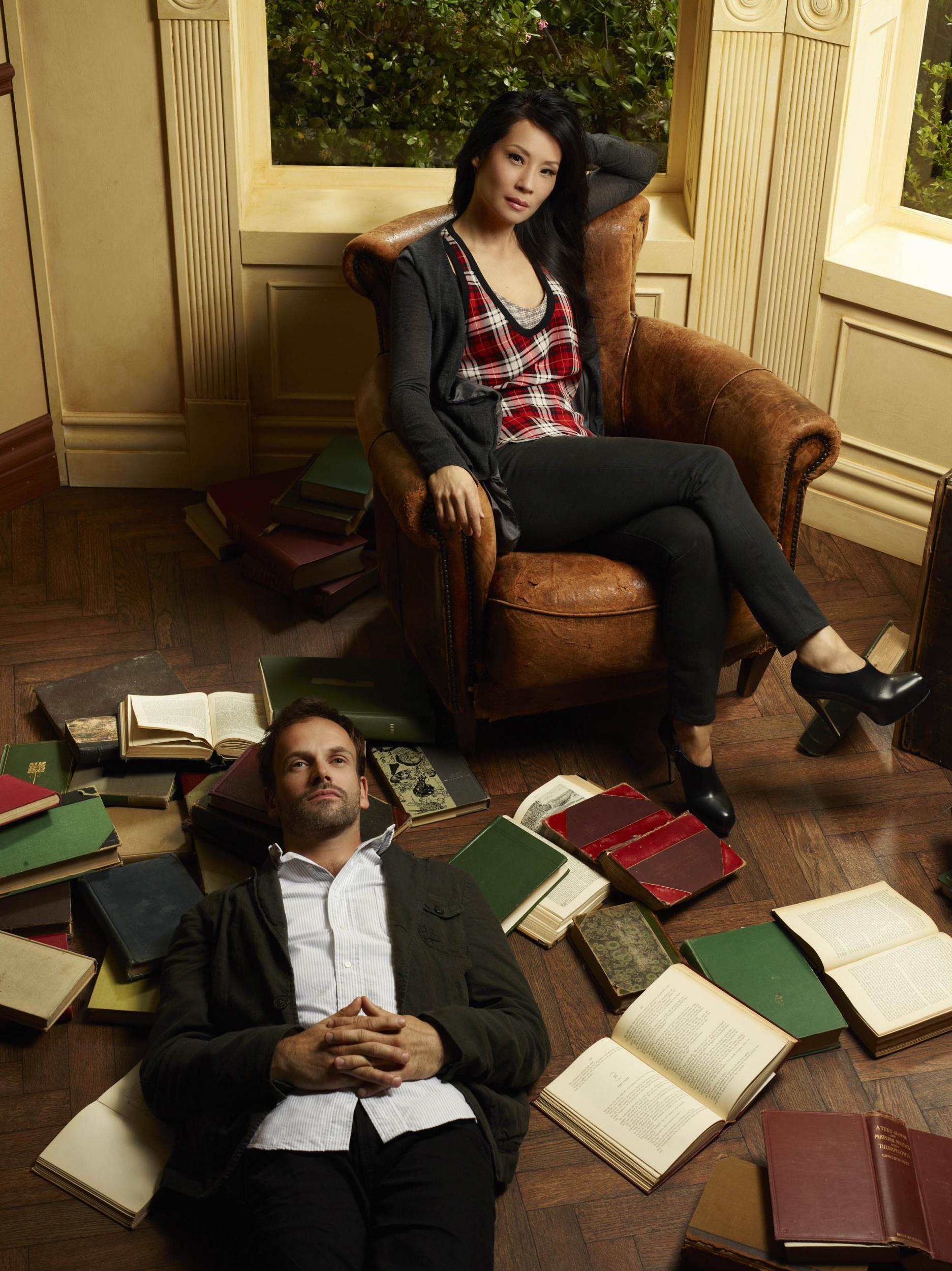 A scene from Elementary
