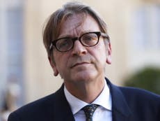 Guy Verhofstadt brands Dominic Cummings an ‘unelected bureaucrat’
