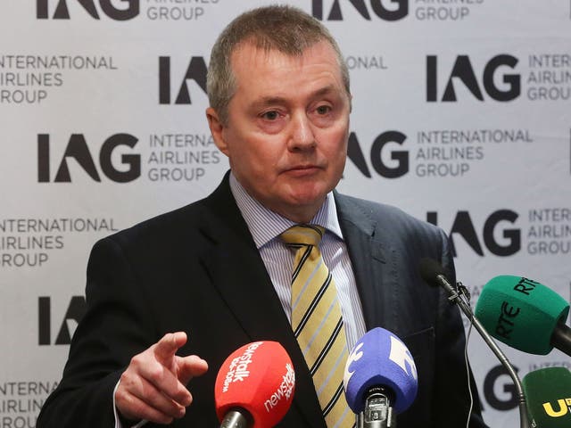 Flying away: Willie Walsh will step down as IAG chief executive in March 2020