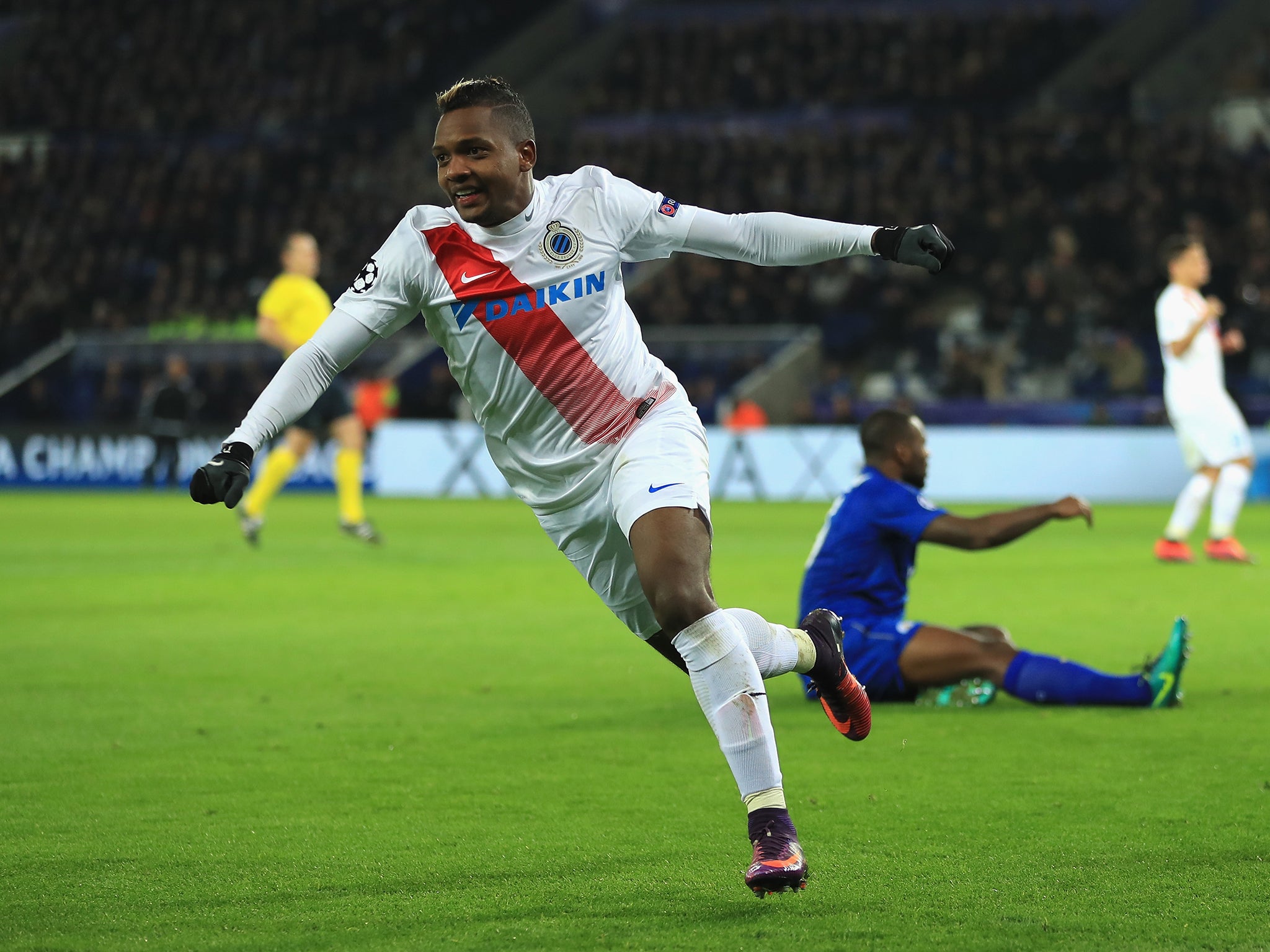 Iziquierdo pulled one back with a spectacular second-half effort