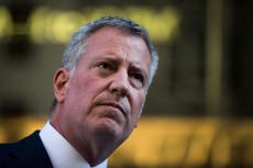 New York mayor Bill de Blasio threatens to block Muslim 'register'