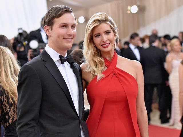 Jared Kushner and Ivanka Trump