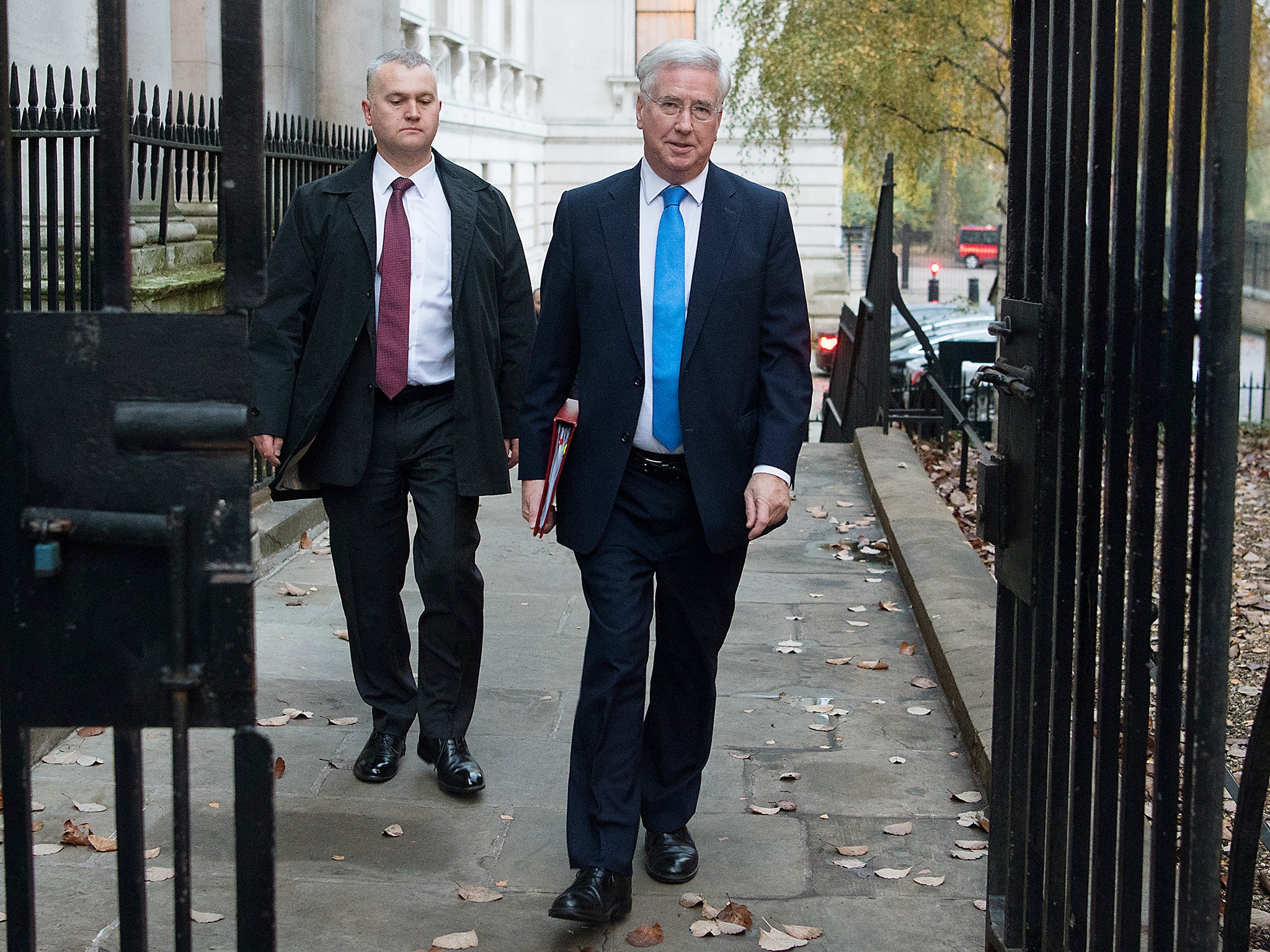 Michael Fallon welcomed Riyadh’s confirmation it will not use further BL-755 cluster munitions