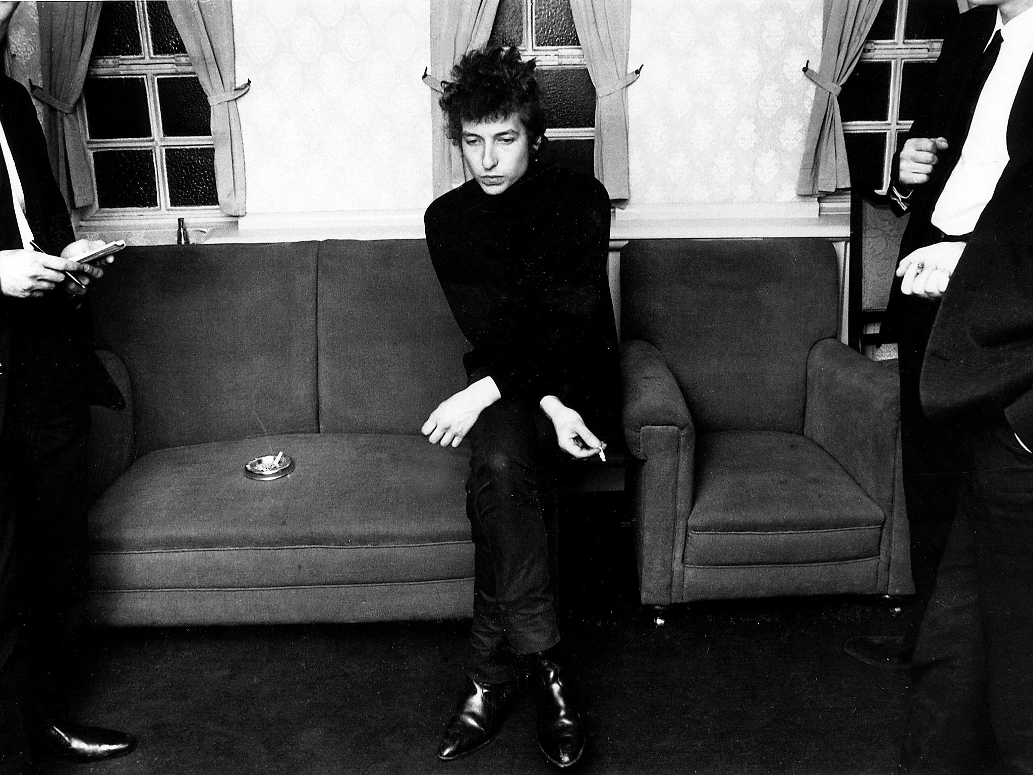 Bob Dylan at De Montford Hall, Leicester, Britain