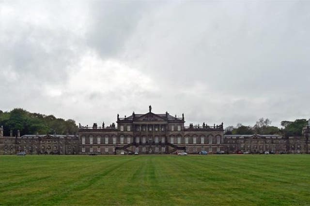 Wentworth Woodhouse sits in the Yorkshire countryside