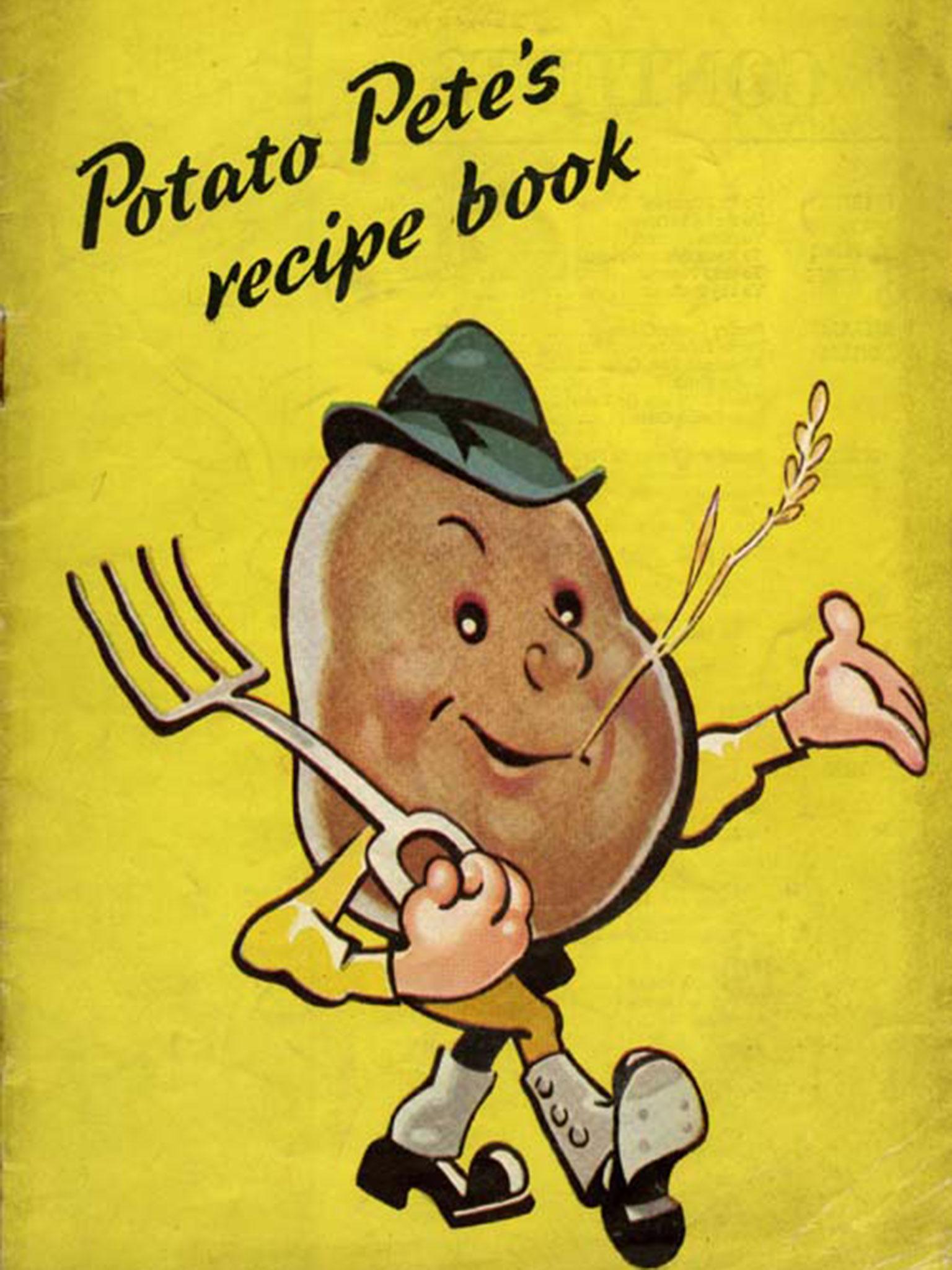 Potato Pete Recipe Book published by the Ministry of Food in 1943