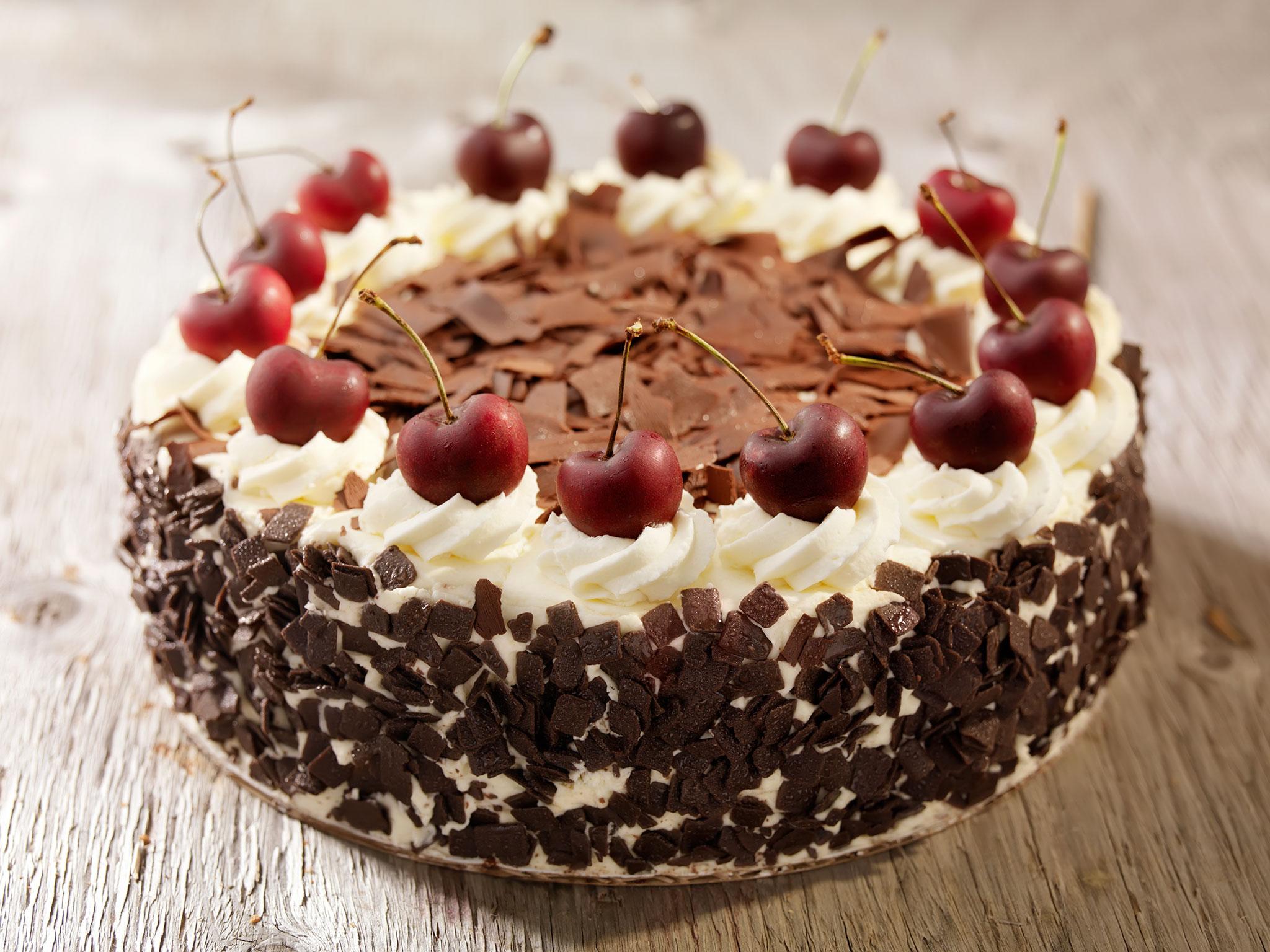 The black forest gateau was highly popular in the Seventies
