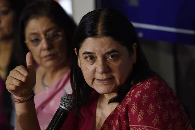 Maneka Gandhi made the false claim that India is in the bottom four countries in the world for rape cases