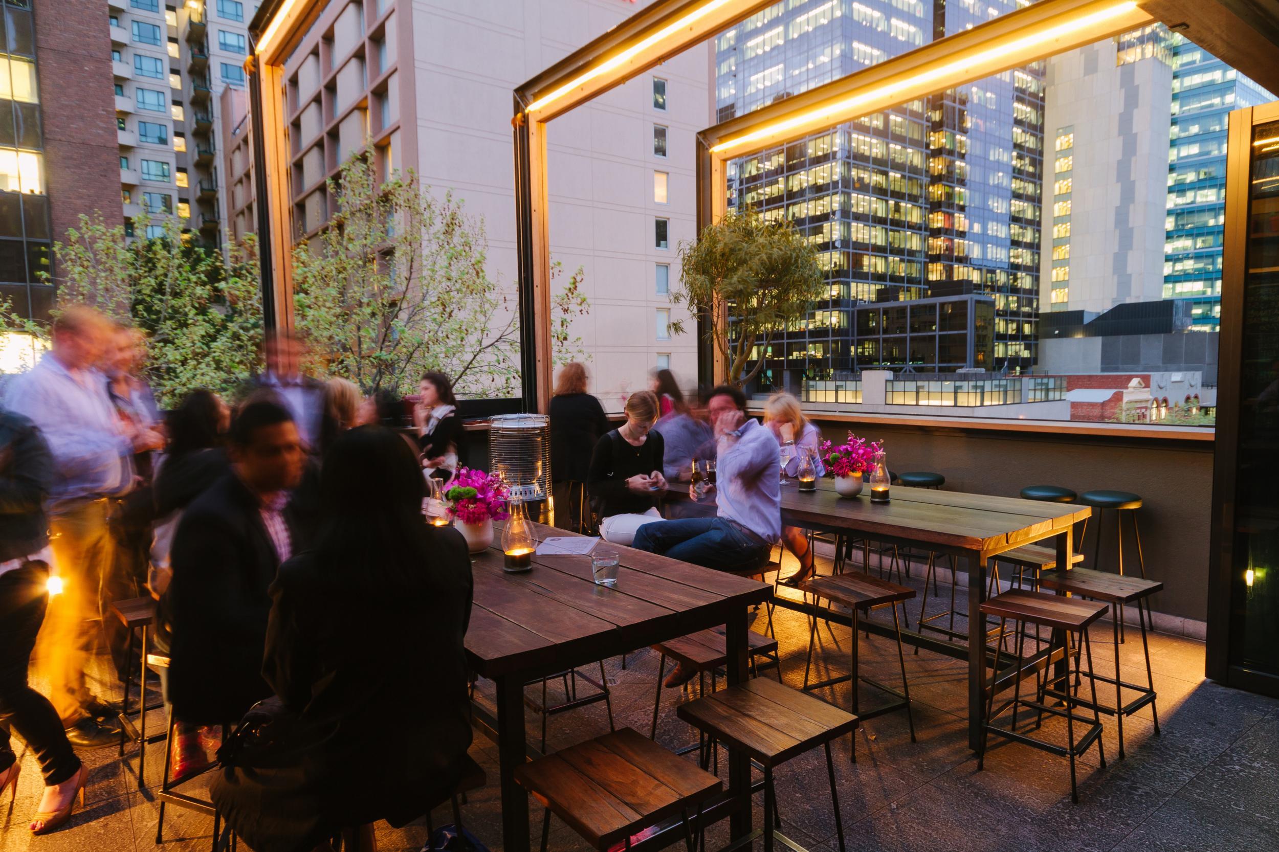 Bomba Tapas Bar and Rooftop is a popular spot