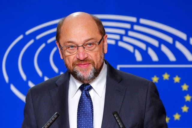 Mr Schulz said he wants to campaign for a seat in Germany’s federal parliament next year