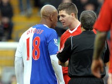Diouf takes fresh swipe at Gerrard as war of words rumbles on