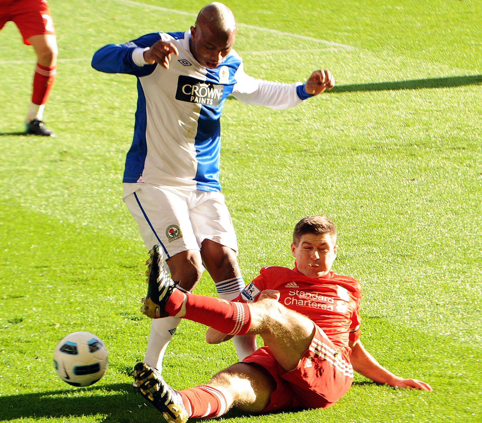 Diouf has made it clear that he does not like Gerrard