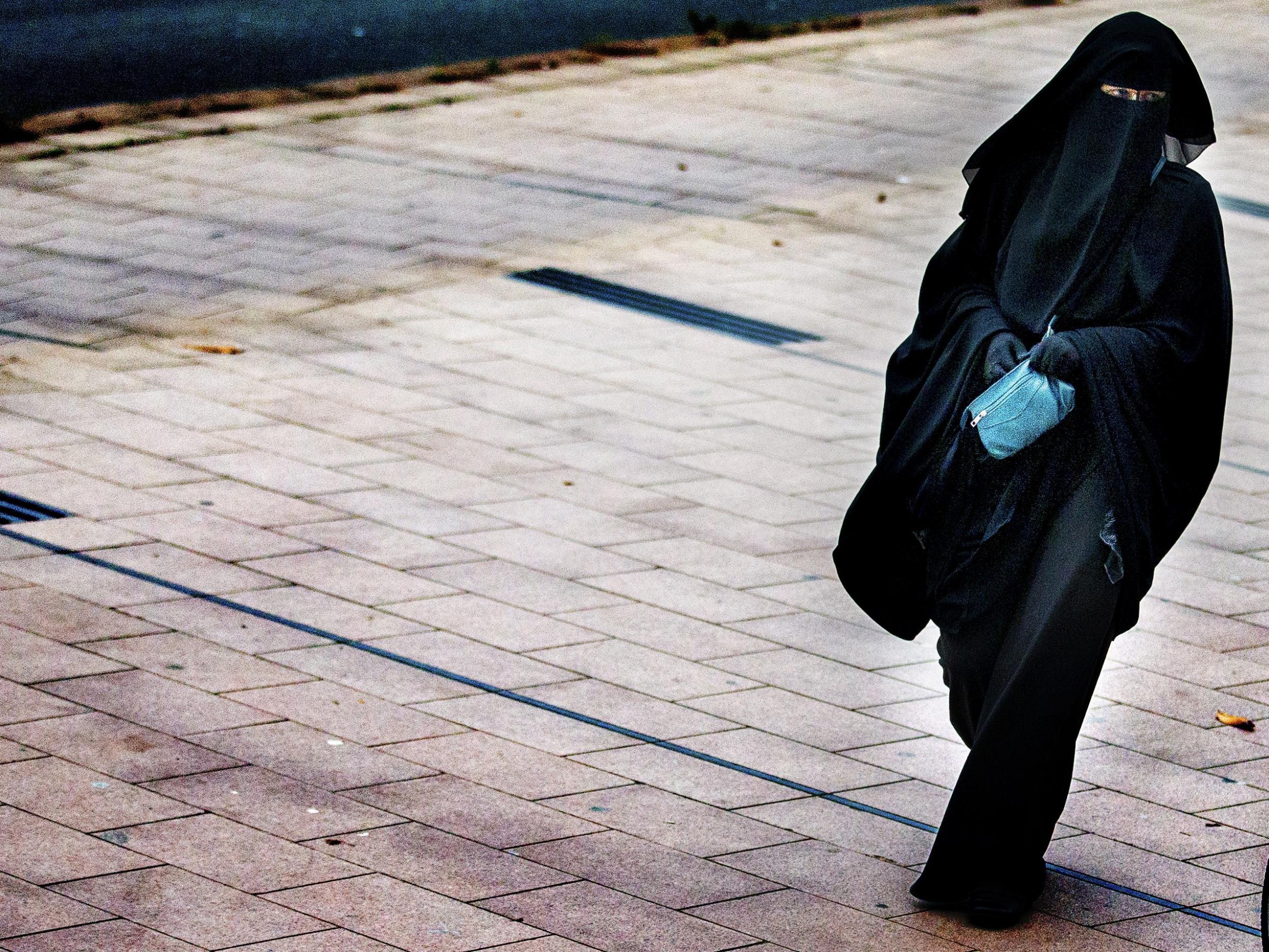 The university said it had 41 students using the full veil