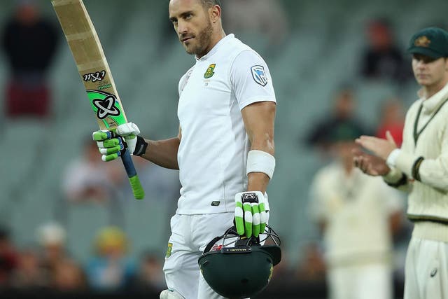 Faf du Plessis has appealed the decision to sanction him for ball-tampering