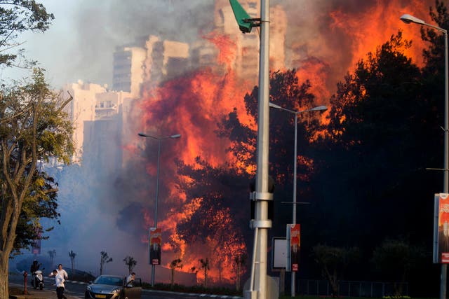 Wildfires raging through Haifa have forced over 80,000 to be evacuated and prompted international action to help stop the flames