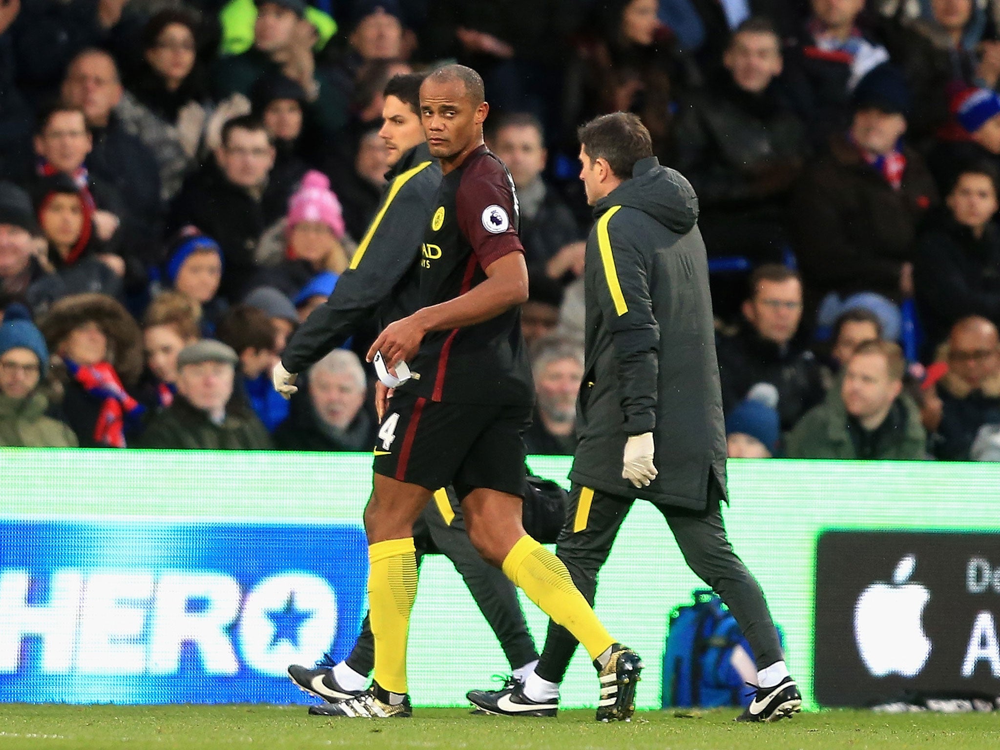 Kompany is now suffering from his 35th separate injury-related problem in eight years at the club