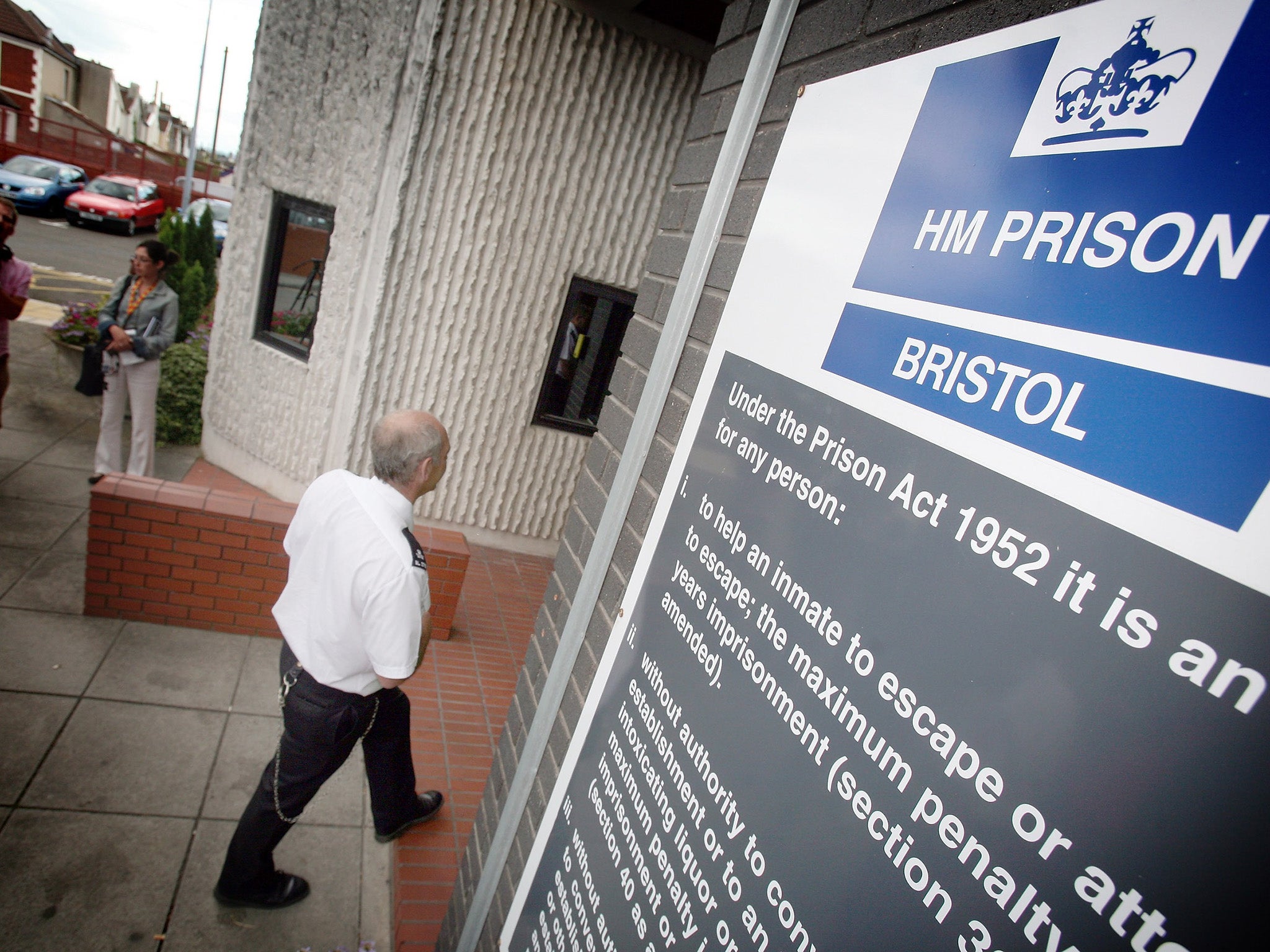 King was found dead at HMP Bristol prison in January (file photo)