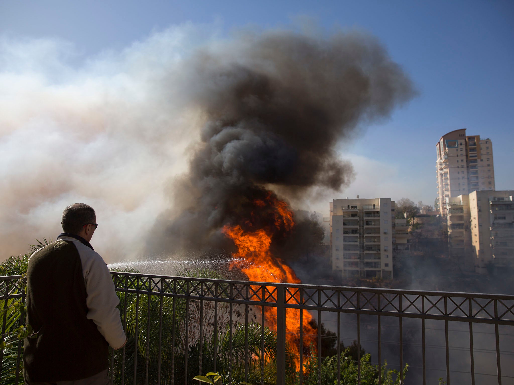 Wildfires have spread across northern Israel since Tuesday and caused thousands to evacuate the city of Haifa