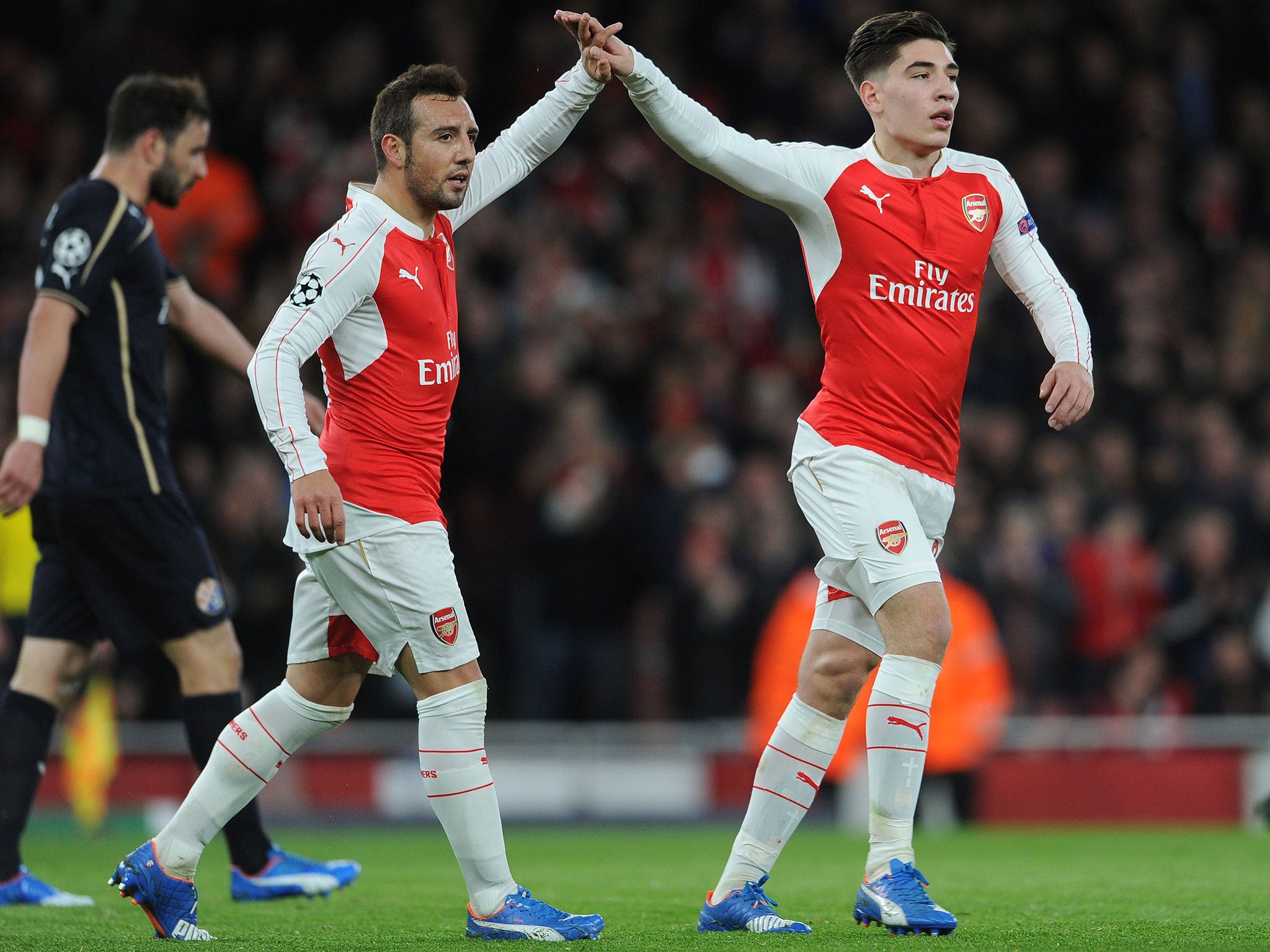 The Spanish duo won't feature for Arsenal this Sunday against Bournemouth