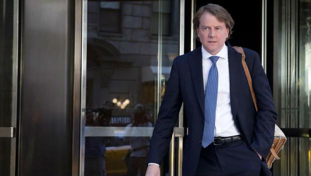Donald McGahn will advise Mr Trump on all legal issues