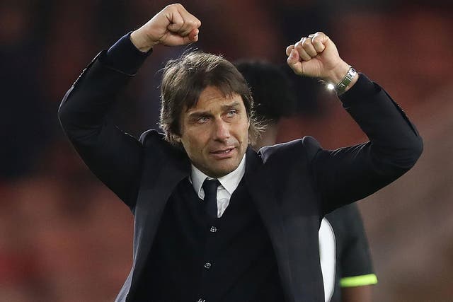 Antonio Conte blends a mixture of passion, a will to work with what he's got and a sheer desire to win