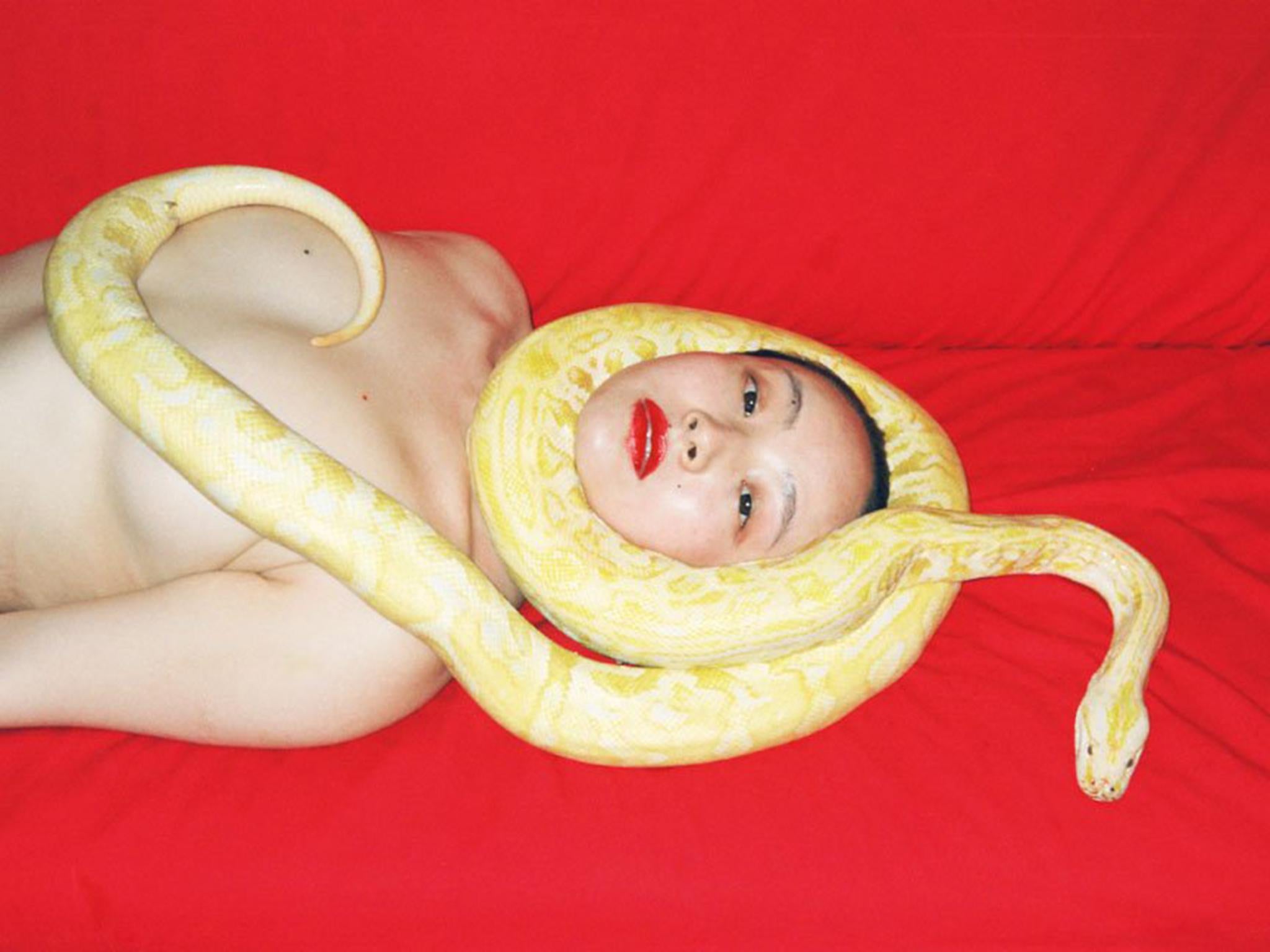 A photo from an upcoming Taschen book about by Chinese photographer Ren Hang.